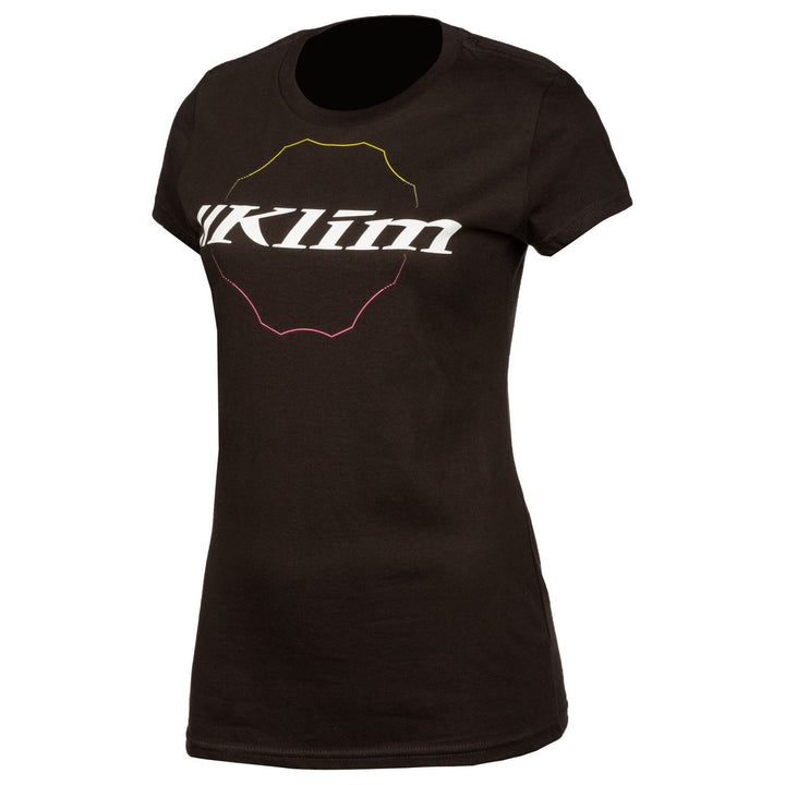 Klim Women's Excel SS T - Black - White