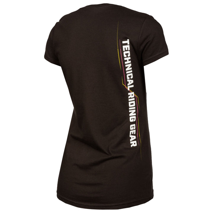 Klim Women's Excel SS T - Black - White