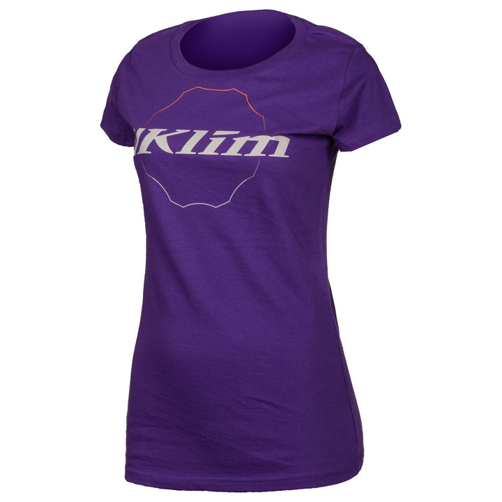 Klim Women's Excel SS T - Purple - Gray
