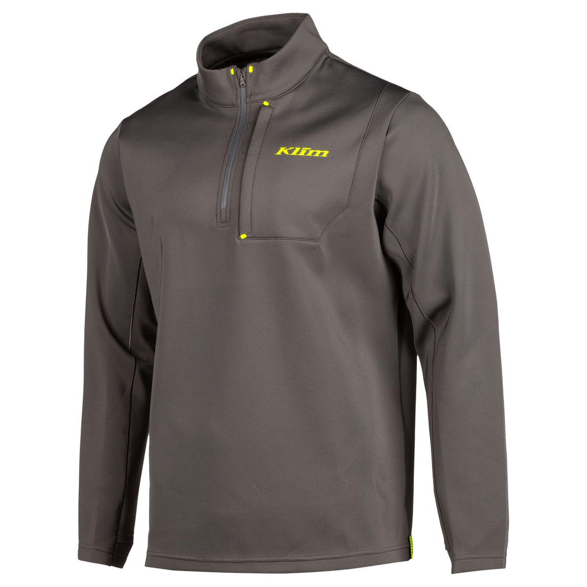 Defender 1/4 Zip - Asphalt - Hi-Vis