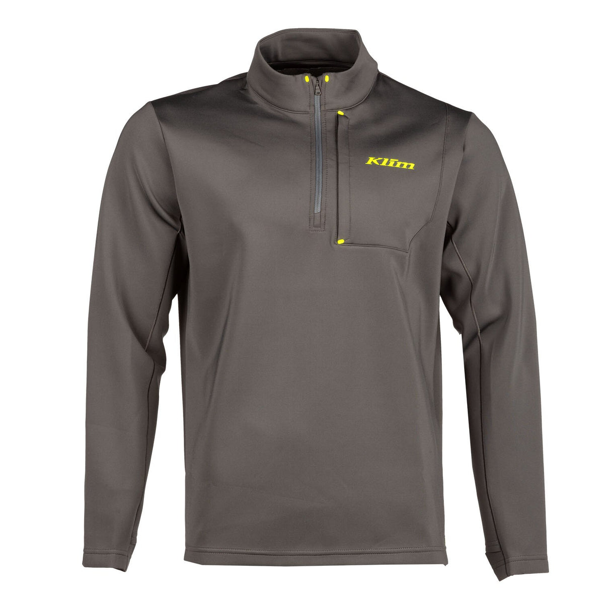 Defender 1/4 Zip - Asphalt - Hi-Vis