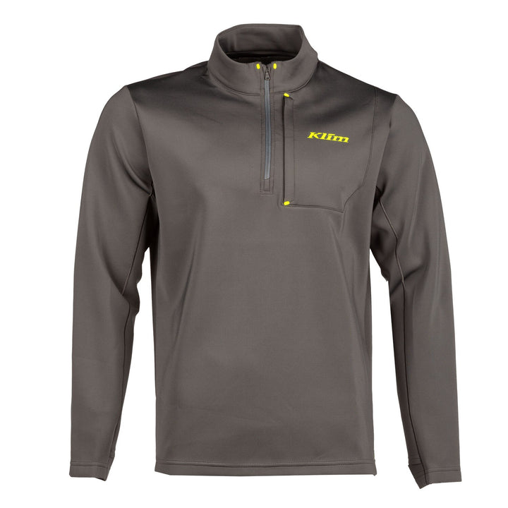 Defender 1/4 Zip - Asphalt - Hi-Vis