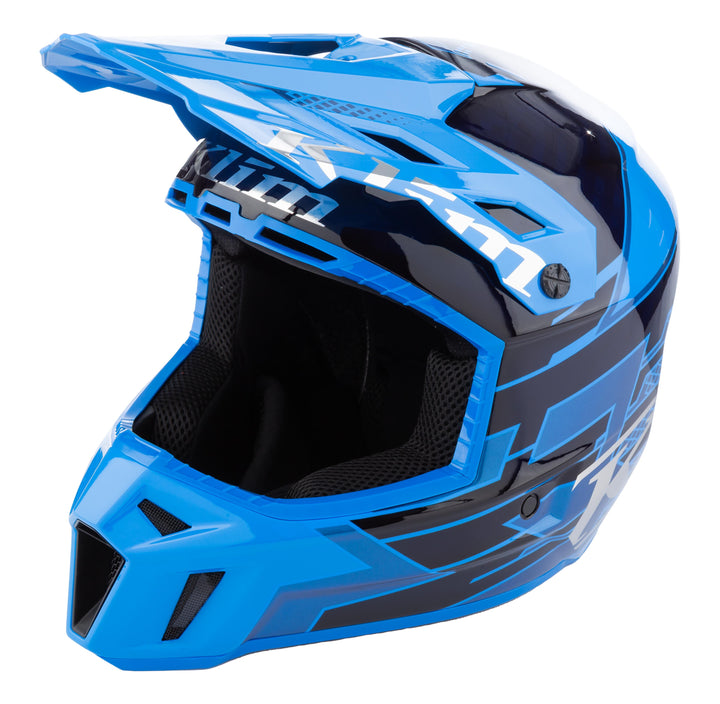 F3 Carbon Pro Helmet ECE - Diamondback Electric Blue Lemonade