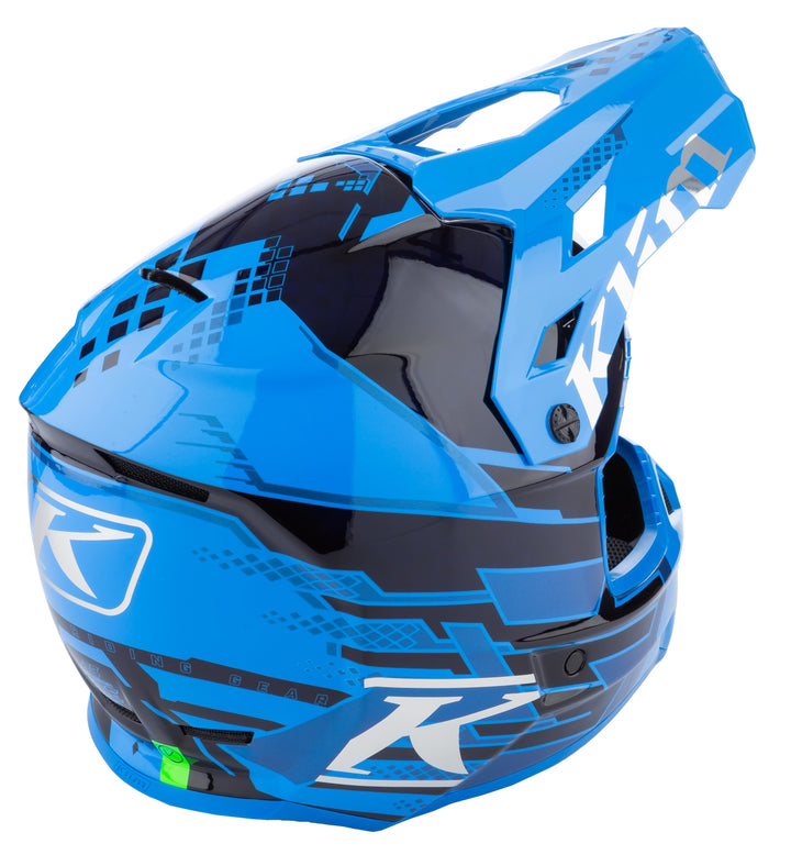 F3 Carbon Pro Helmet ECE - Diamondback Electric Blue Lemonade