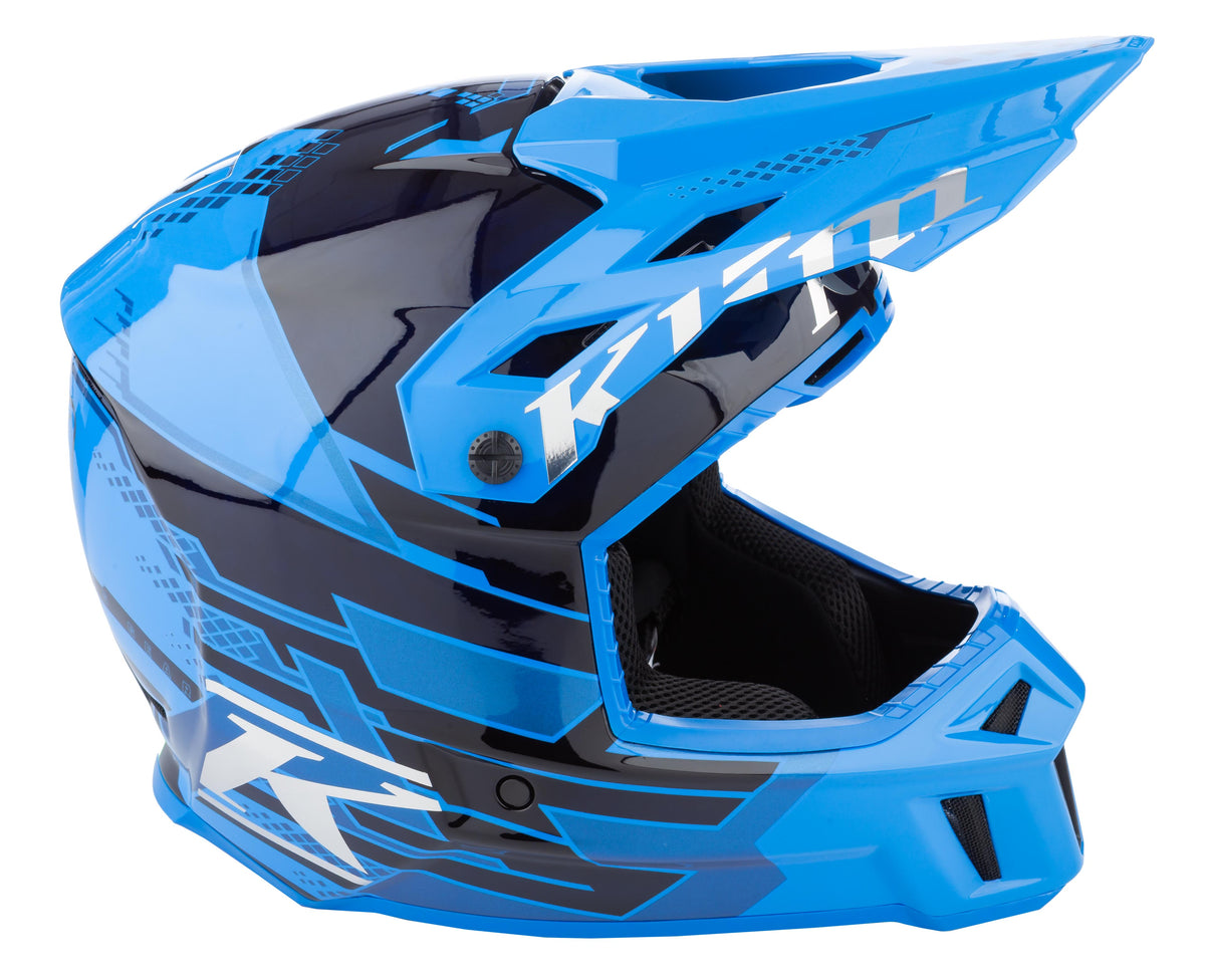 F3 Carbon Pro Helmet ECE - Diamondback Electric Blue Lemonade