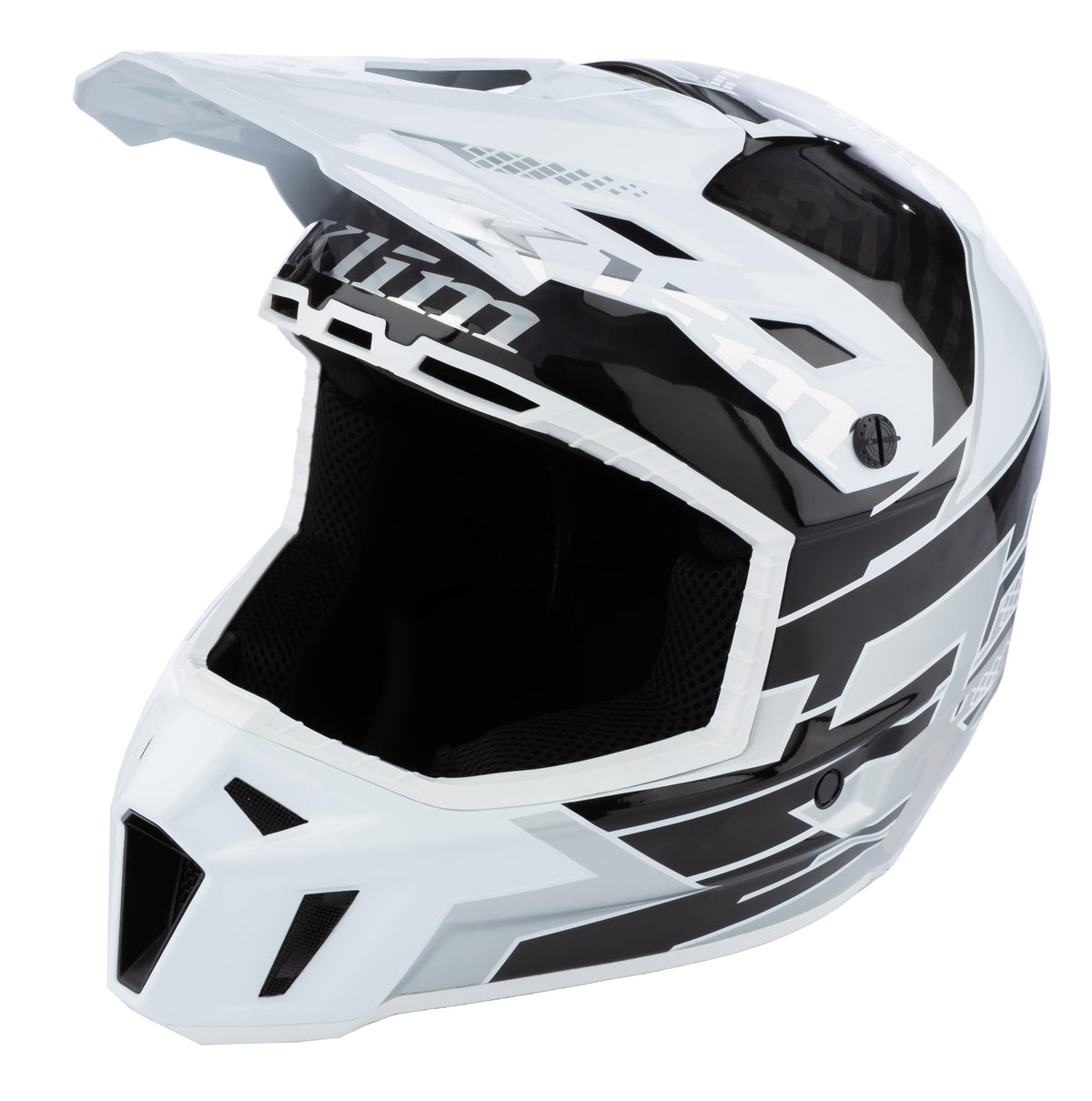 F3 Carbon Pro Helmet ECE - Diamondback White