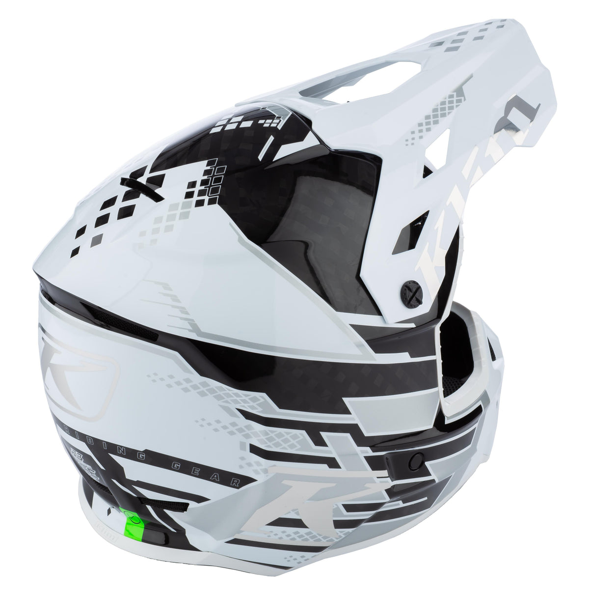 F3 Carbon Pro Helmet ECE - Diamondback White
