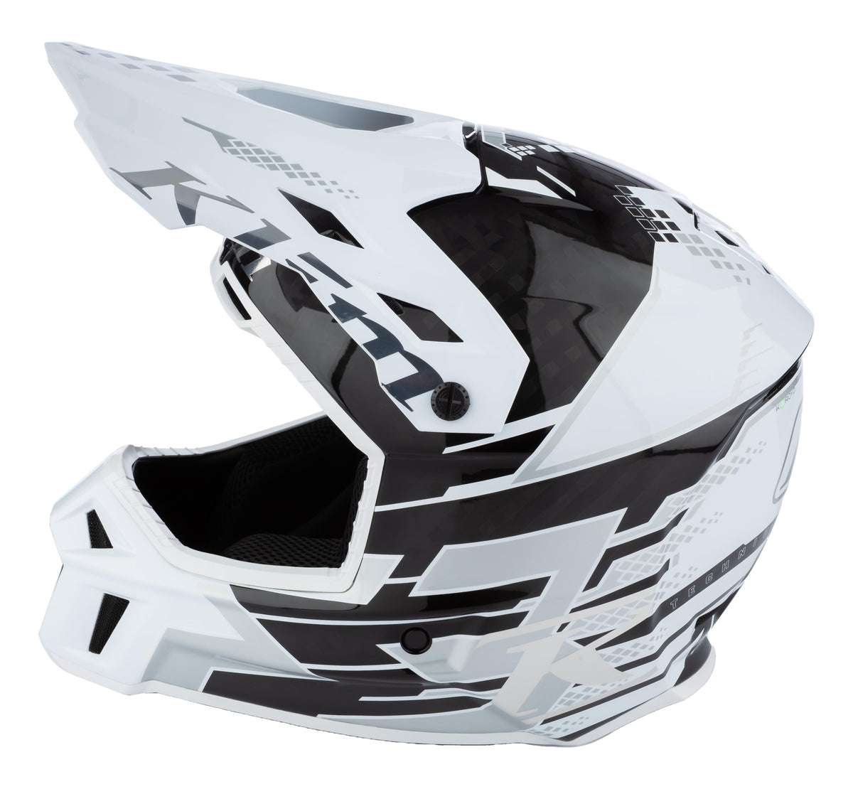 F3 Carbon Pro Helmet ECE - Diamondback White