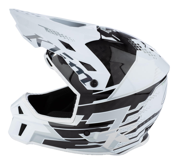 F3 Carbon Pro Helmet ECE - Diamondback White