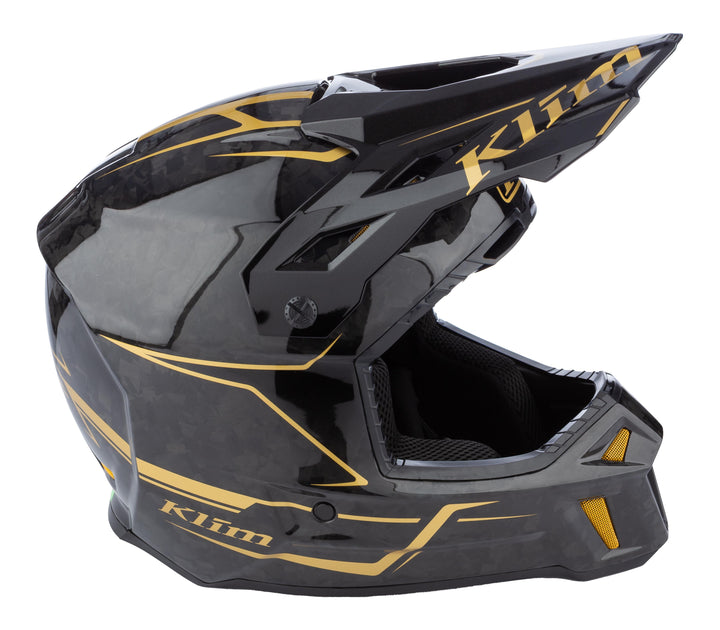 F3 Carbon Pro Helmet ECE - Forged Gold Vein