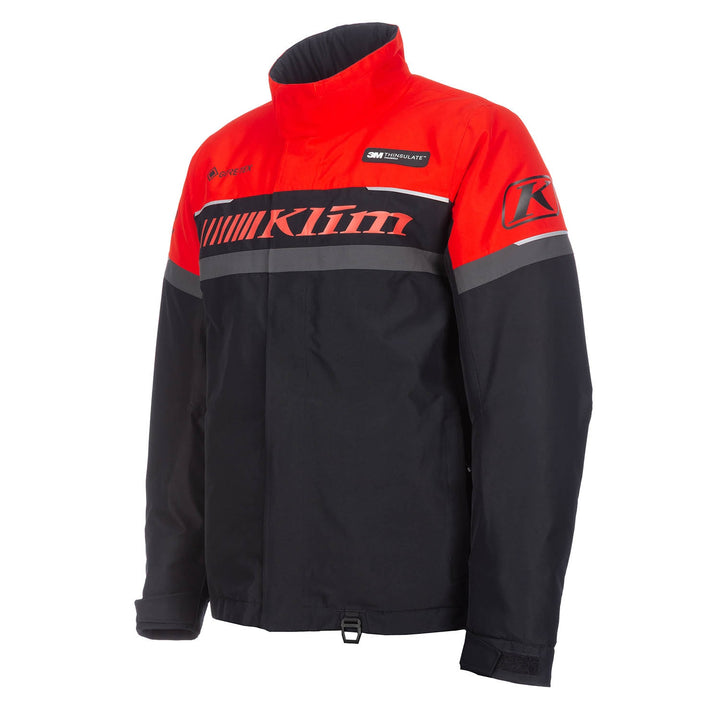 Kaos Jacket - Fiery Red - Black