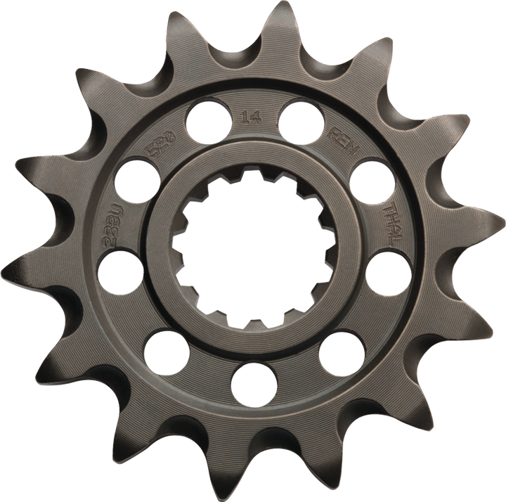 RENTHAL 515U-520-14GP Grooved Ultralight Front Sprocket, 14-Tooth for Triumph