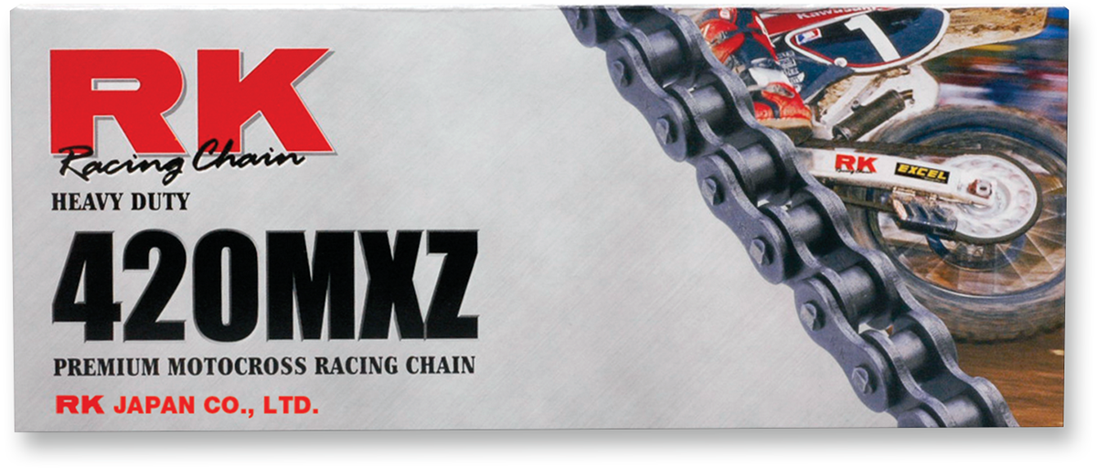 RK 420MXZ-126 MXZ Heavy-Duty Drive Chain, 126 Links