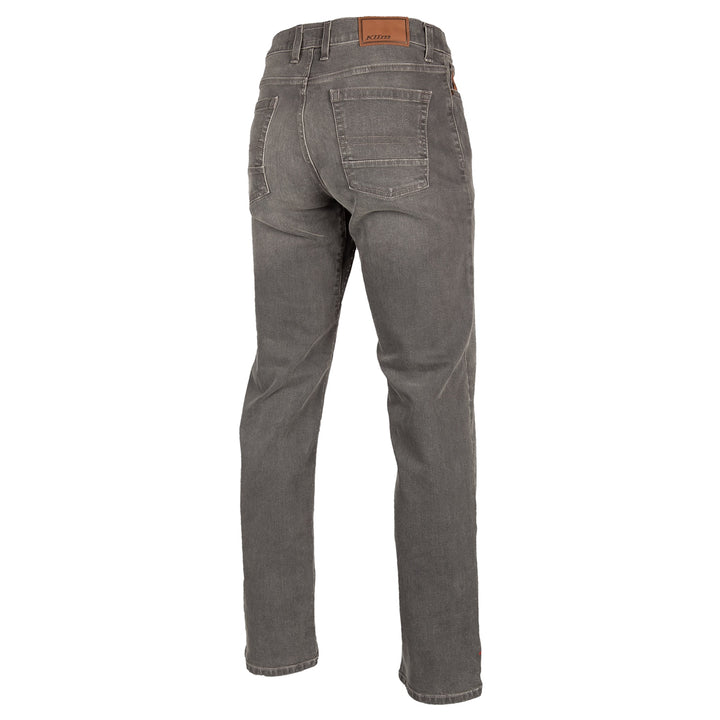Klim Unlimited Straight Stretch Denim - Steel Gray