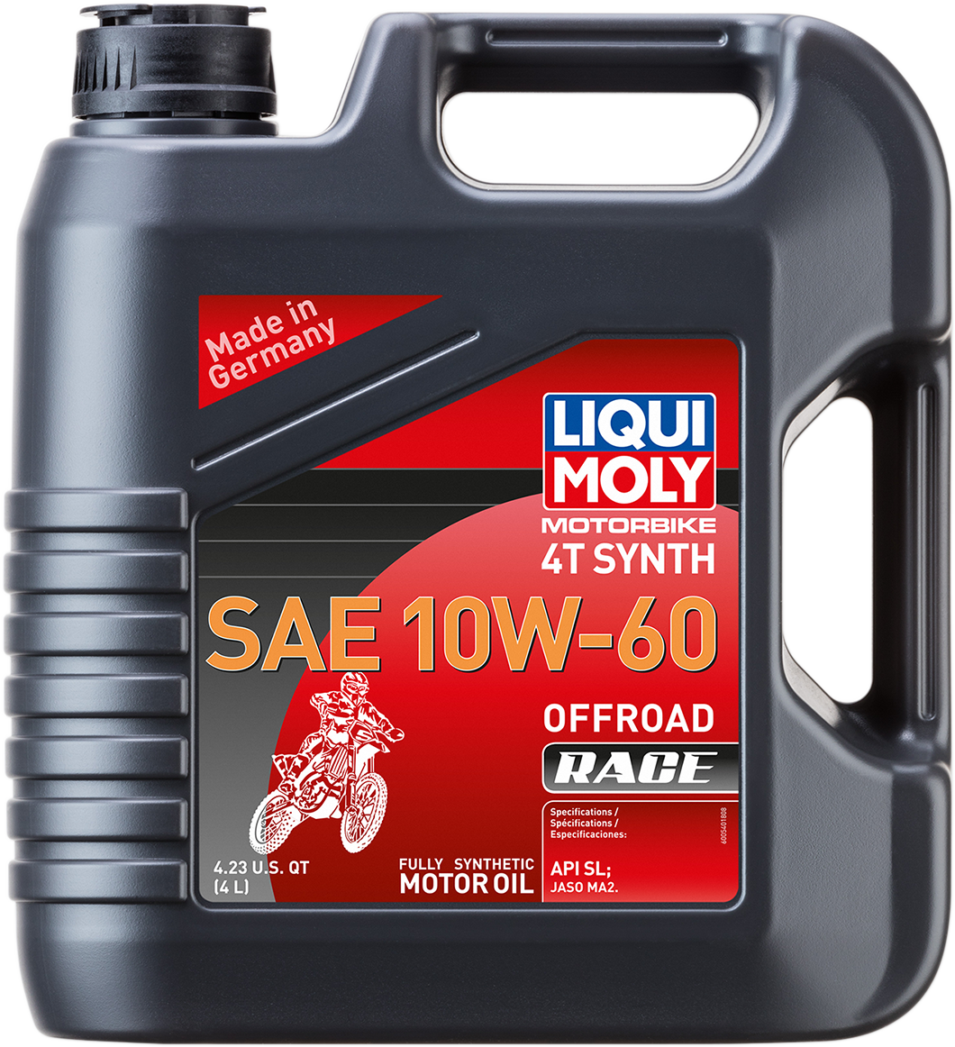 Liqui Moly Offroad Race Synthetic 4T Engine Oil - 10W-60 - 4L