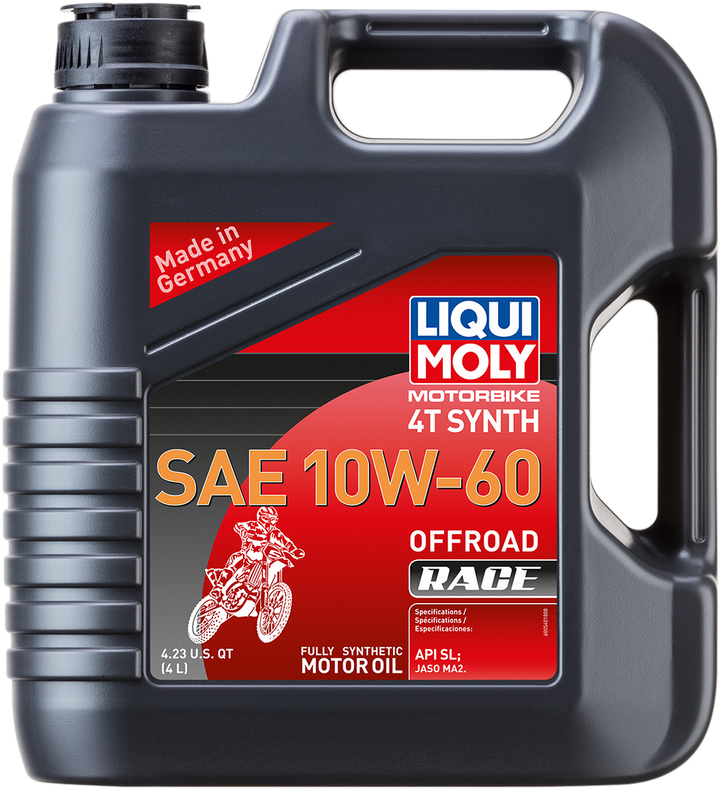 Liqui Moly Offroad Race Synthetic 4T Engine Oil - 10W-60 - 4L