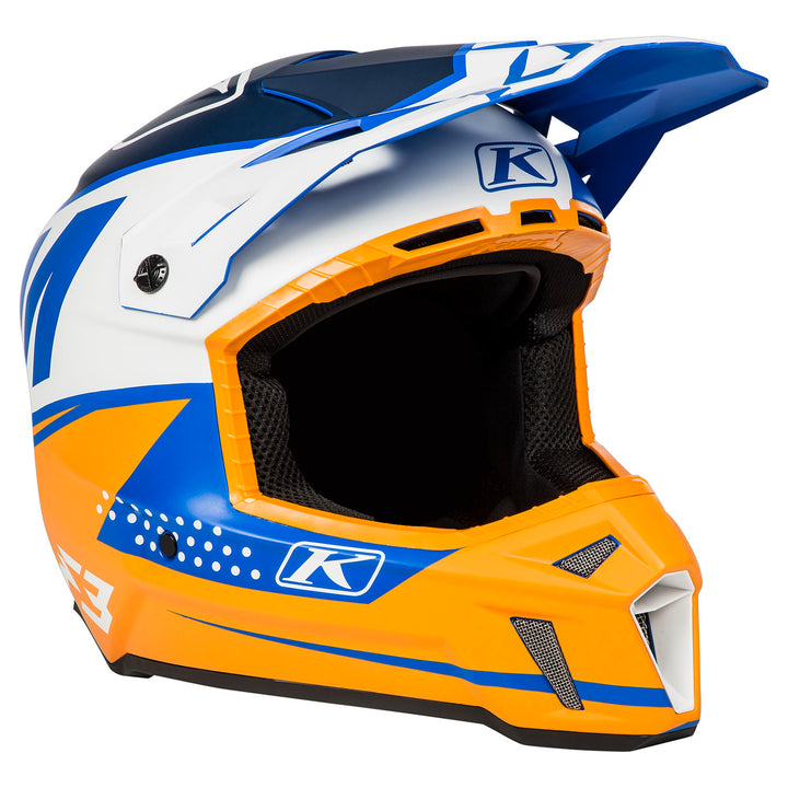 Klim F3 Visor - Bomber Orange