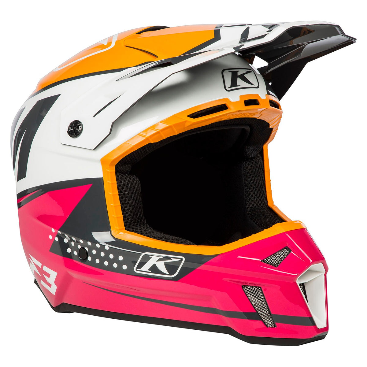 Klim F3 Visor - Bomber Rose