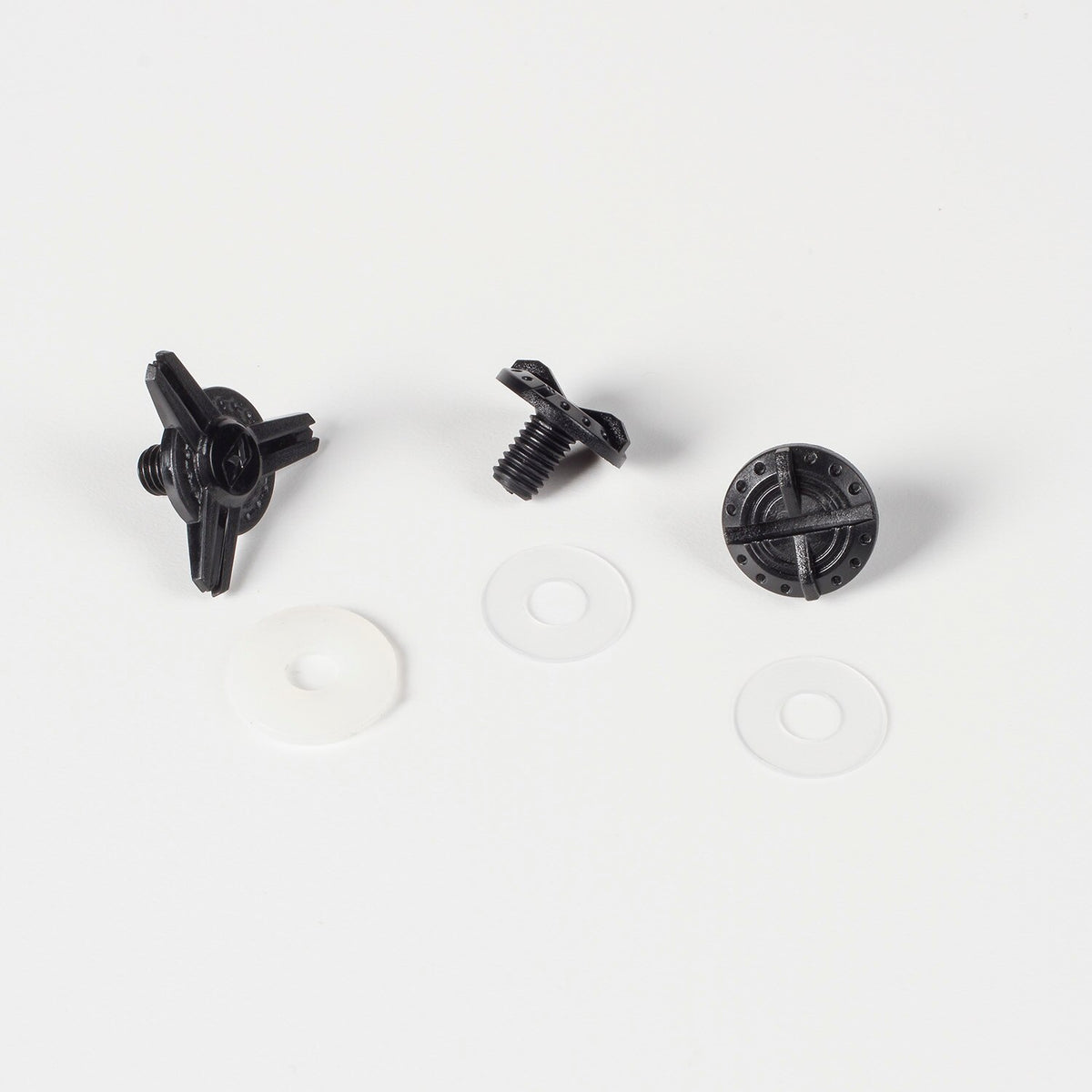 Klim F3 Center and Peak Side Screws with Washers - Black