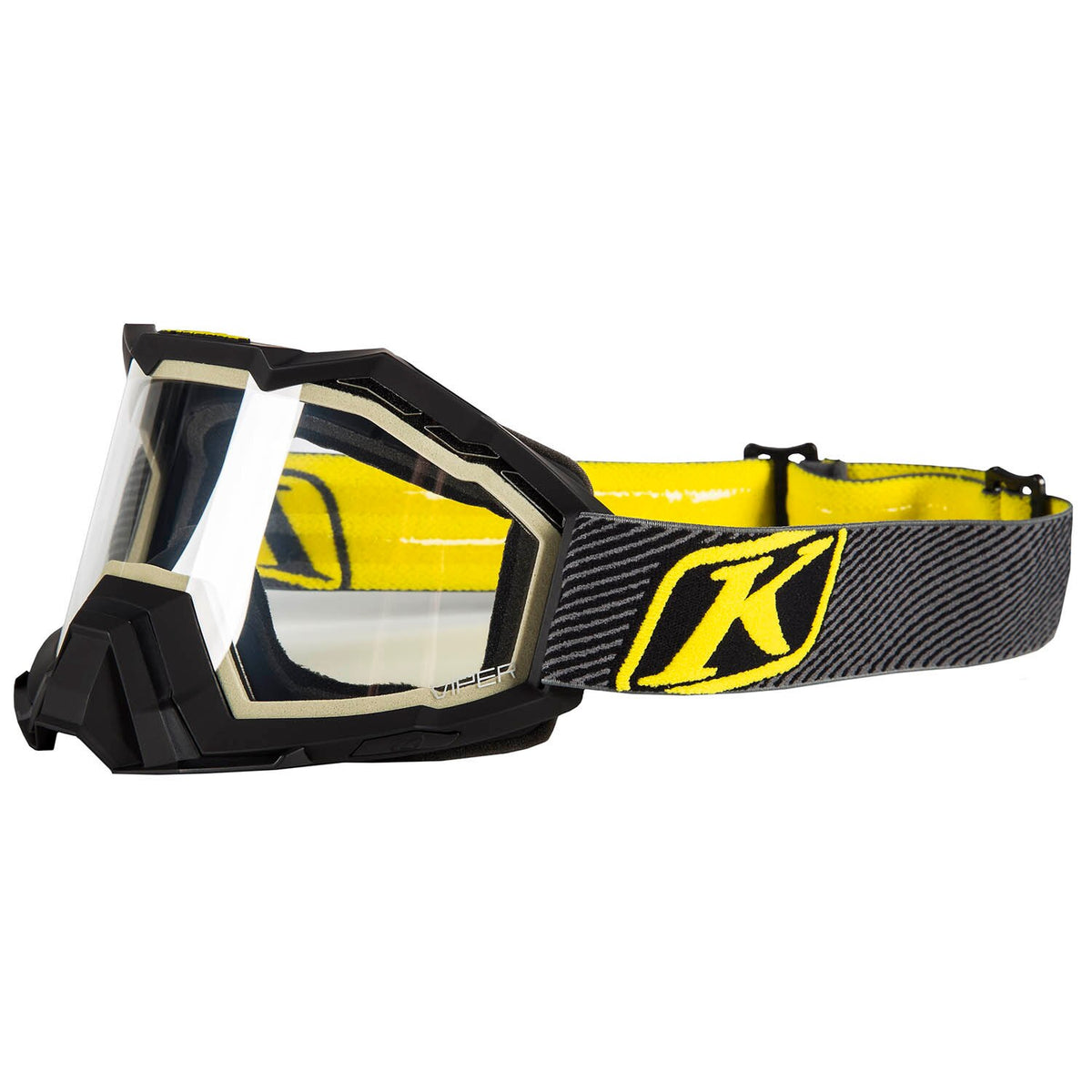 Viper Snow Goggle - Fade Black Clear Lens