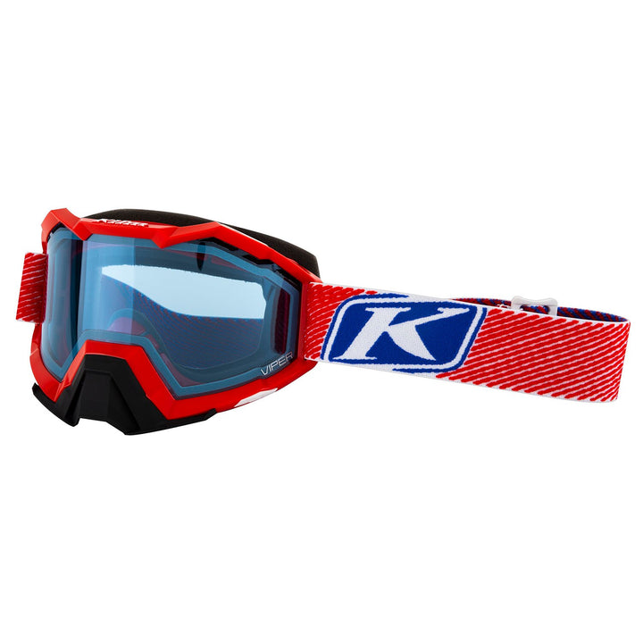 Viper Snow Goggle - Fade Red Blue Tint