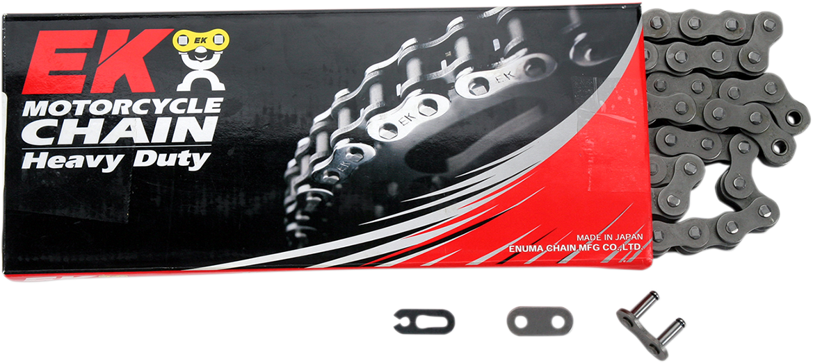 EK 520SR-114 Heavy-Duty Non-Sealed Roller Chain, 114 Links