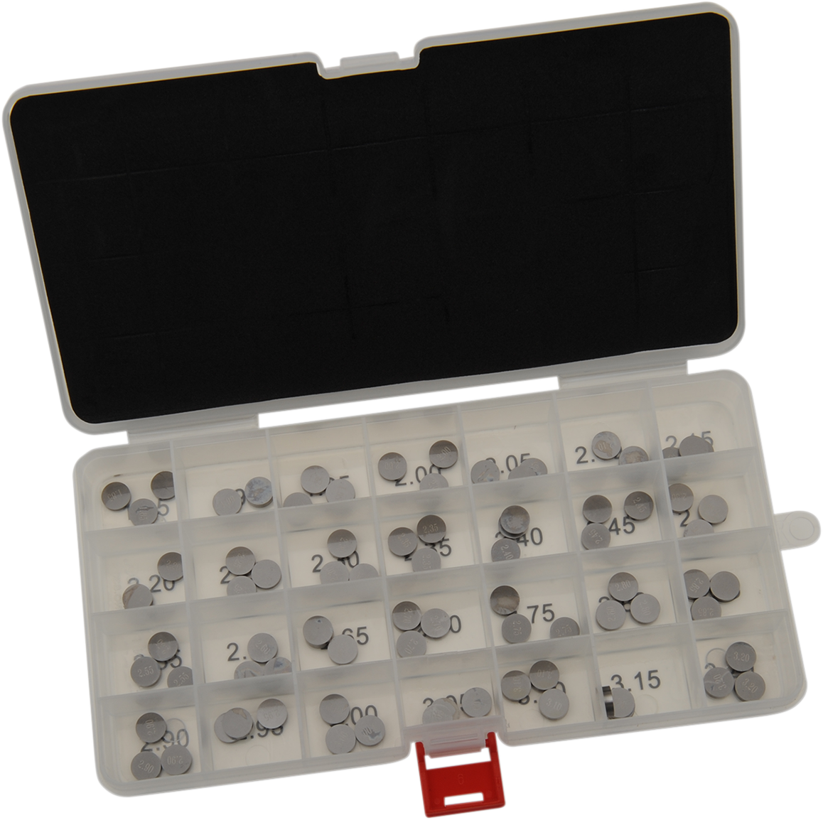 PROX Valve Shim Kit 10.00 mm, 1.85 mm–3.20 mm, Part Number 29.VSA1000