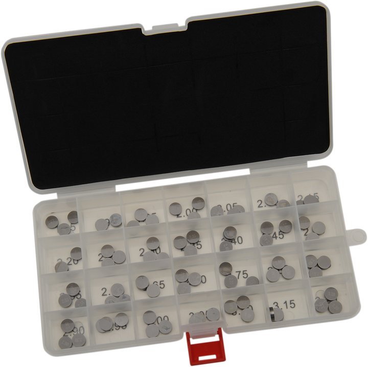 PROX Valve Shim Kit 10.00 mm, 1.85 mm–3.20 mm, Part Number 29.VSA1000