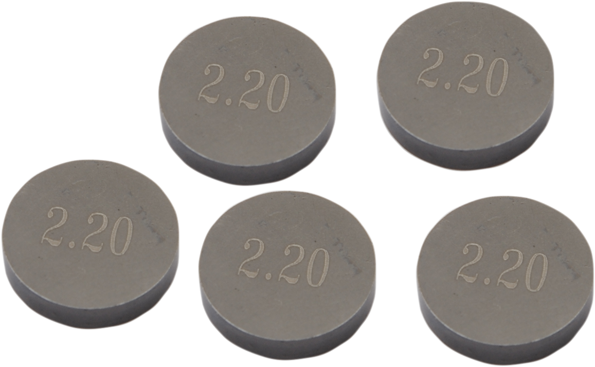 PROX 29.100220 Valve Shim 10.00 mm x 2.20 mm, 5-Pack
