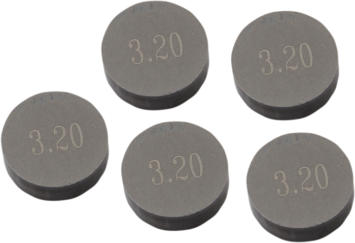 PROX 29.100320 Valve Shim 10.00 mm x 3.20 mm, 5-Pack