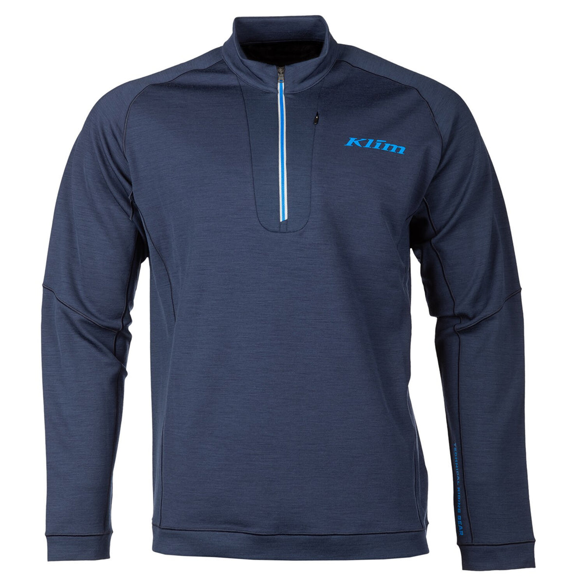Teton Merino Wool 1/4 Zip - Navy Blue