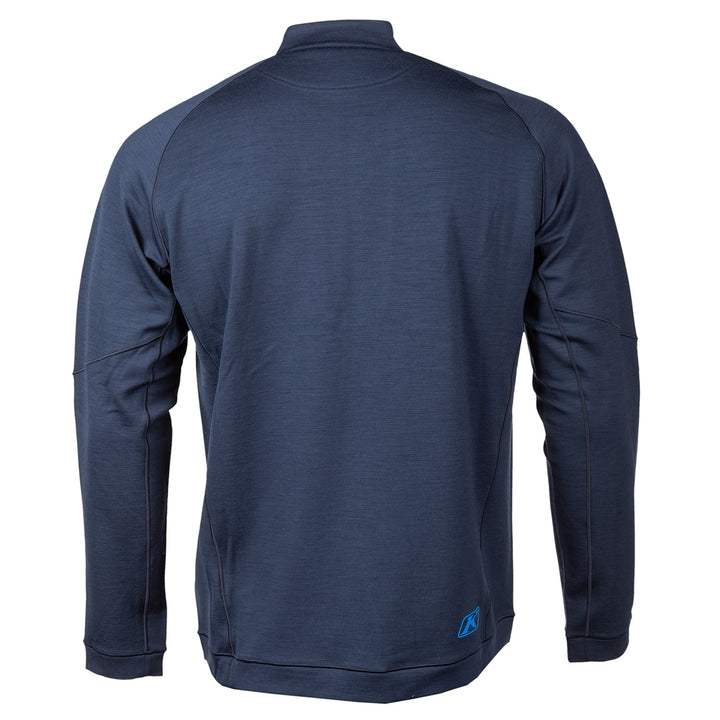 Teton Merino Wool 1/4 Zip - Navy Blue