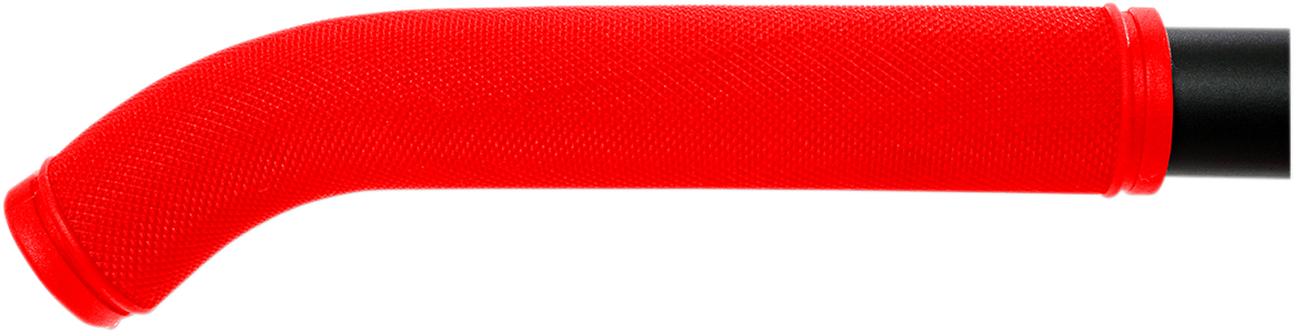 Race Shop Inc. G-7 RED 7-Inch Red Rubber Snowmobile Handlebar Grips