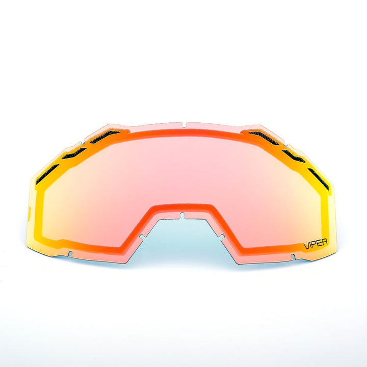 Viper Replacement DBL Lens - Light Smoke Red Mirror