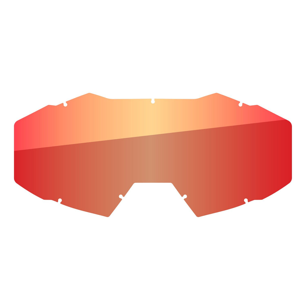Klim Viper Replacement Lens Off Road - Lt Smoke Red Mirror