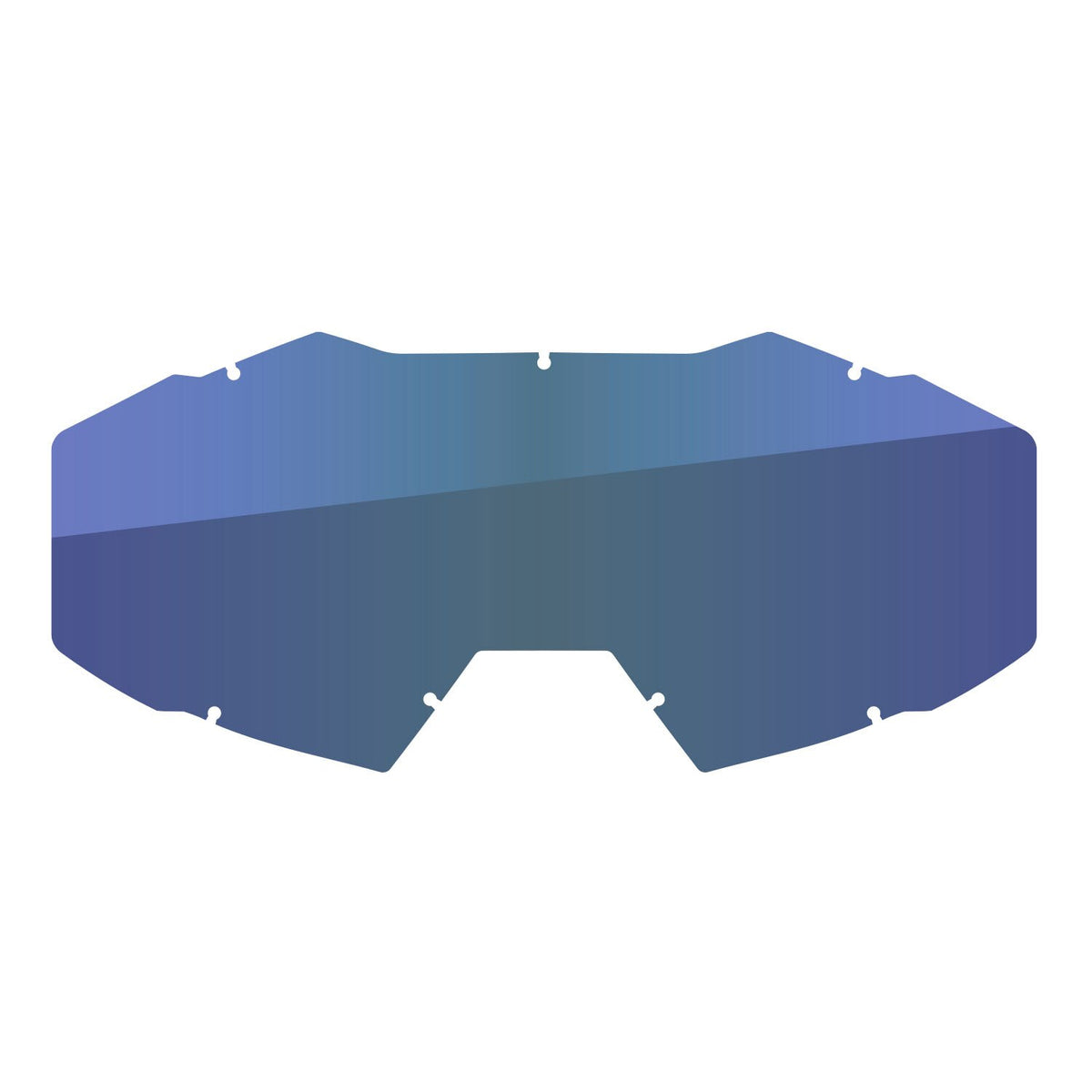 Klim Viper Replacement Lens Off Road - Smoke Blue Mirror