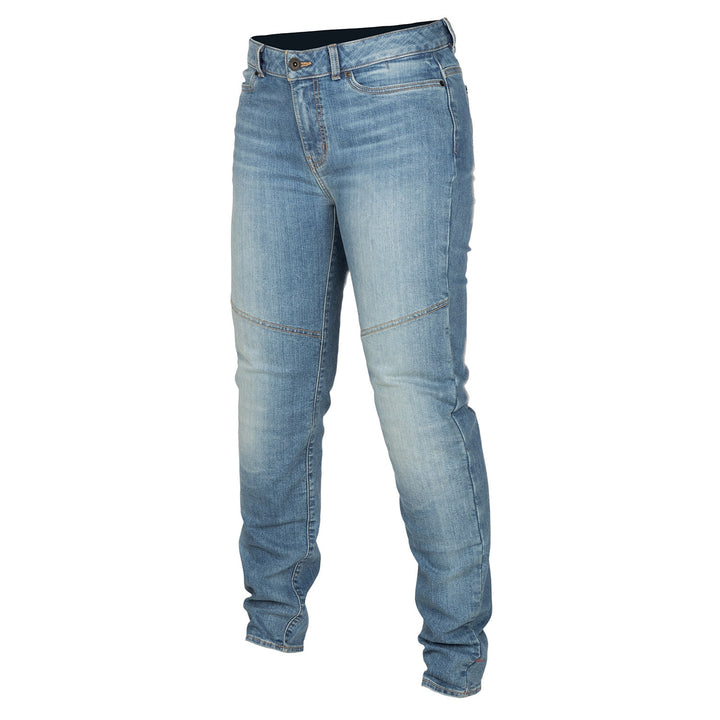 Klim Women's Betty Tapered Stretch Denim - Ice Blue