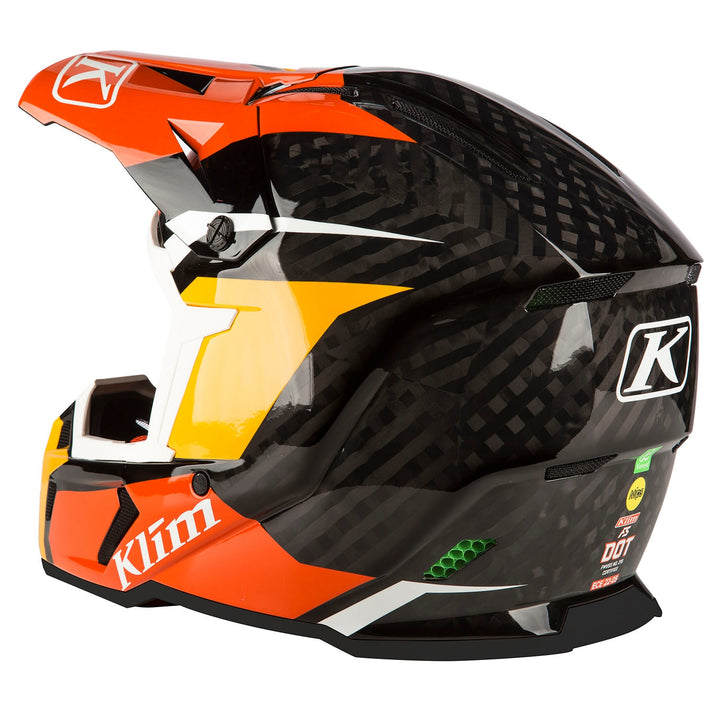 F5 Koroyd Helmet ECE/DOT - Chasm Orange
