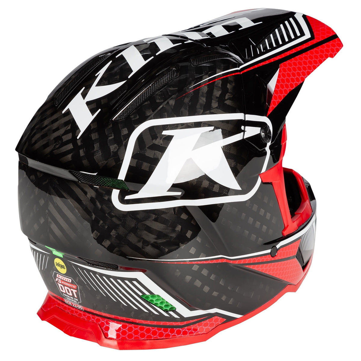 F5 Koroyd Helmet ECE/DOT - Koretek Red