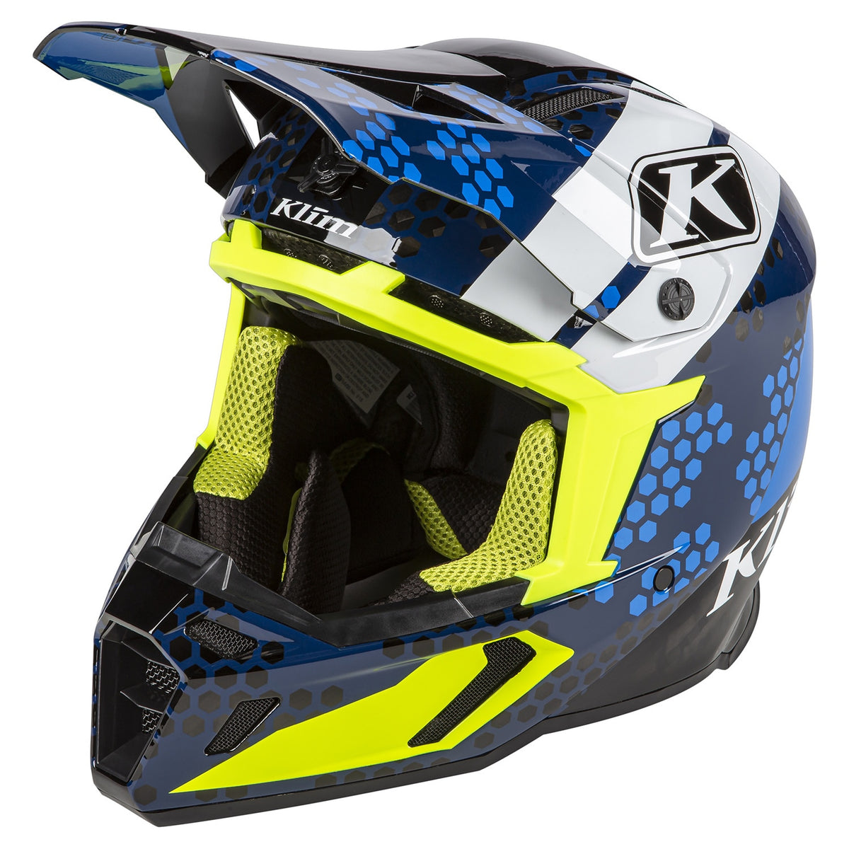 F5 Koroyd Helmet ECE/DOT - Tactik Kinetik Blue