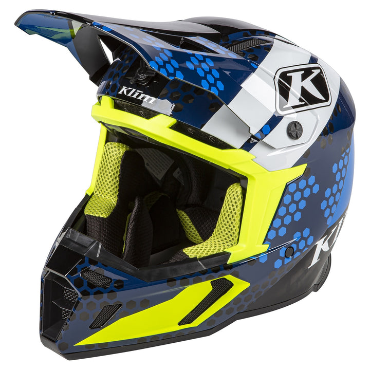 F5 Koroyd Helmet ECE/DOT - Tactik Kinetik Blue