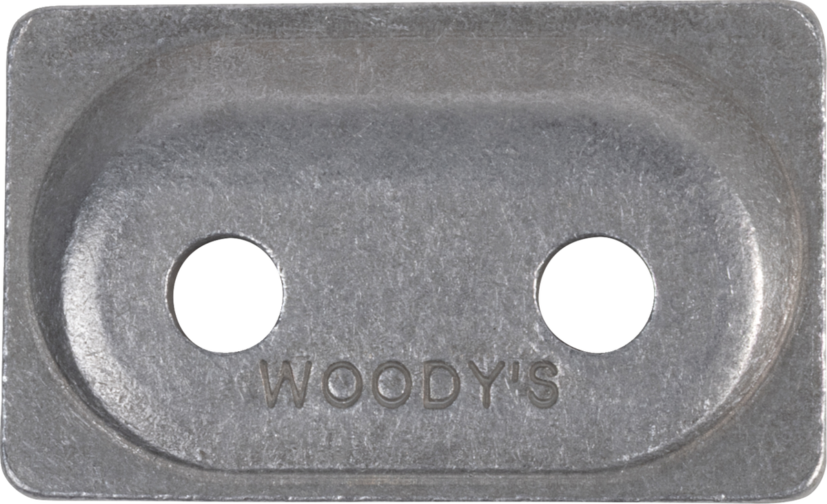 Woody's Angled Double Digger® Backing Plates