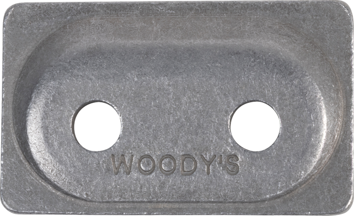 Woody's Angled Double Digger® Backing Plates