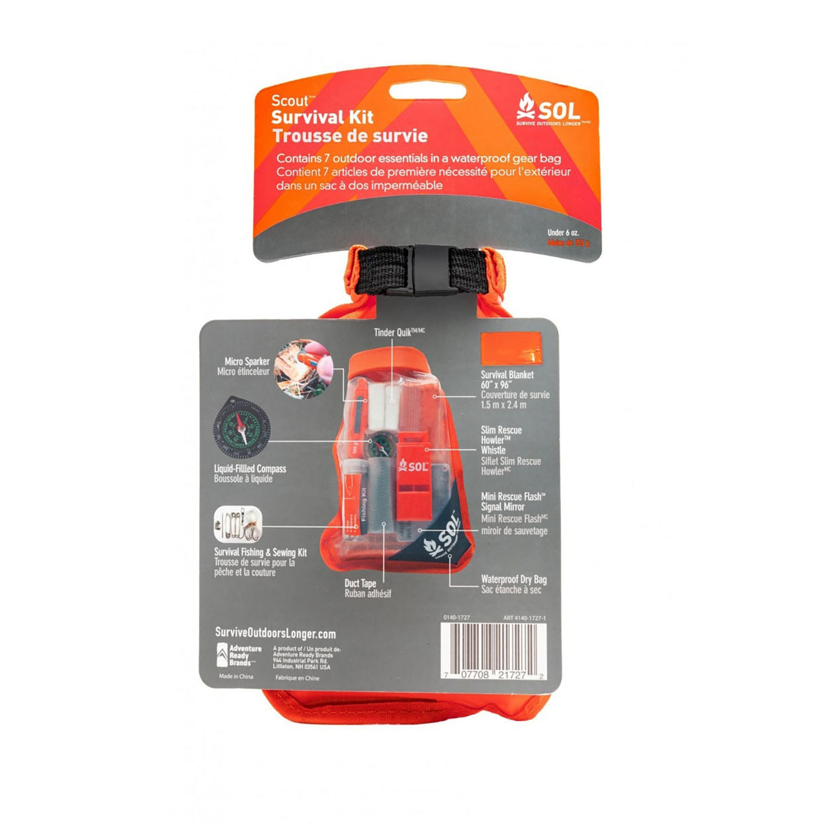 Klim S.O.L. Survival Pak - media