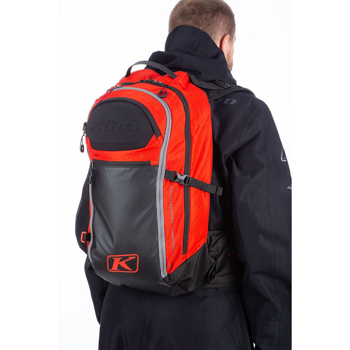 Krew 22 Pack - Fiery Red - Black