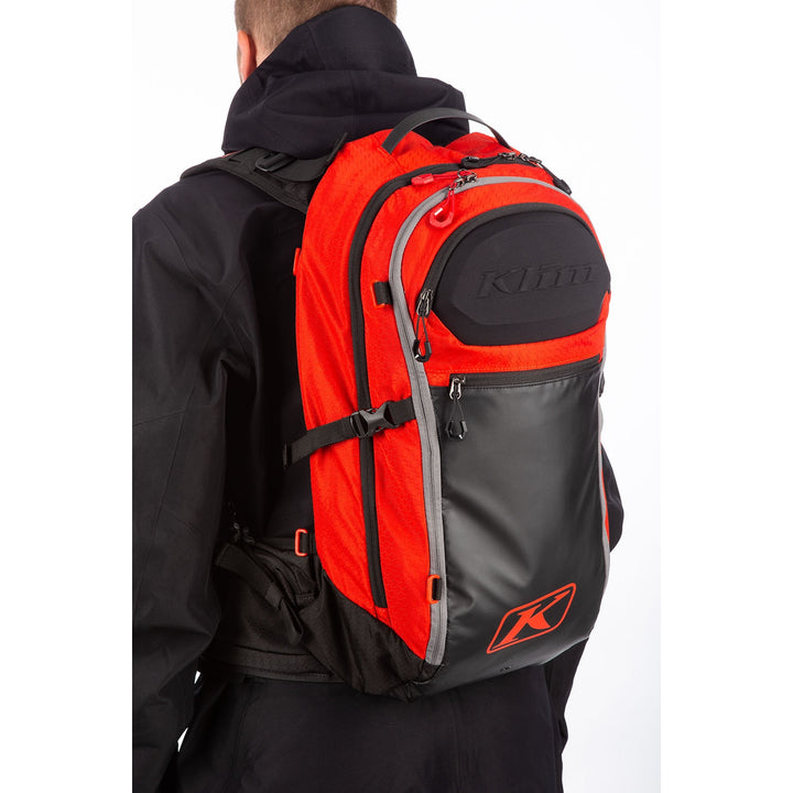 Krew 22 Pack - Fiery Red - Black