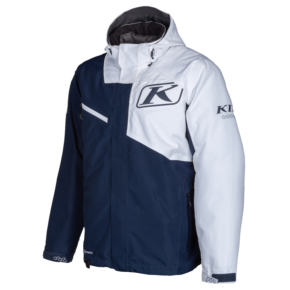 Kompound Jacket - Dress Blues - White