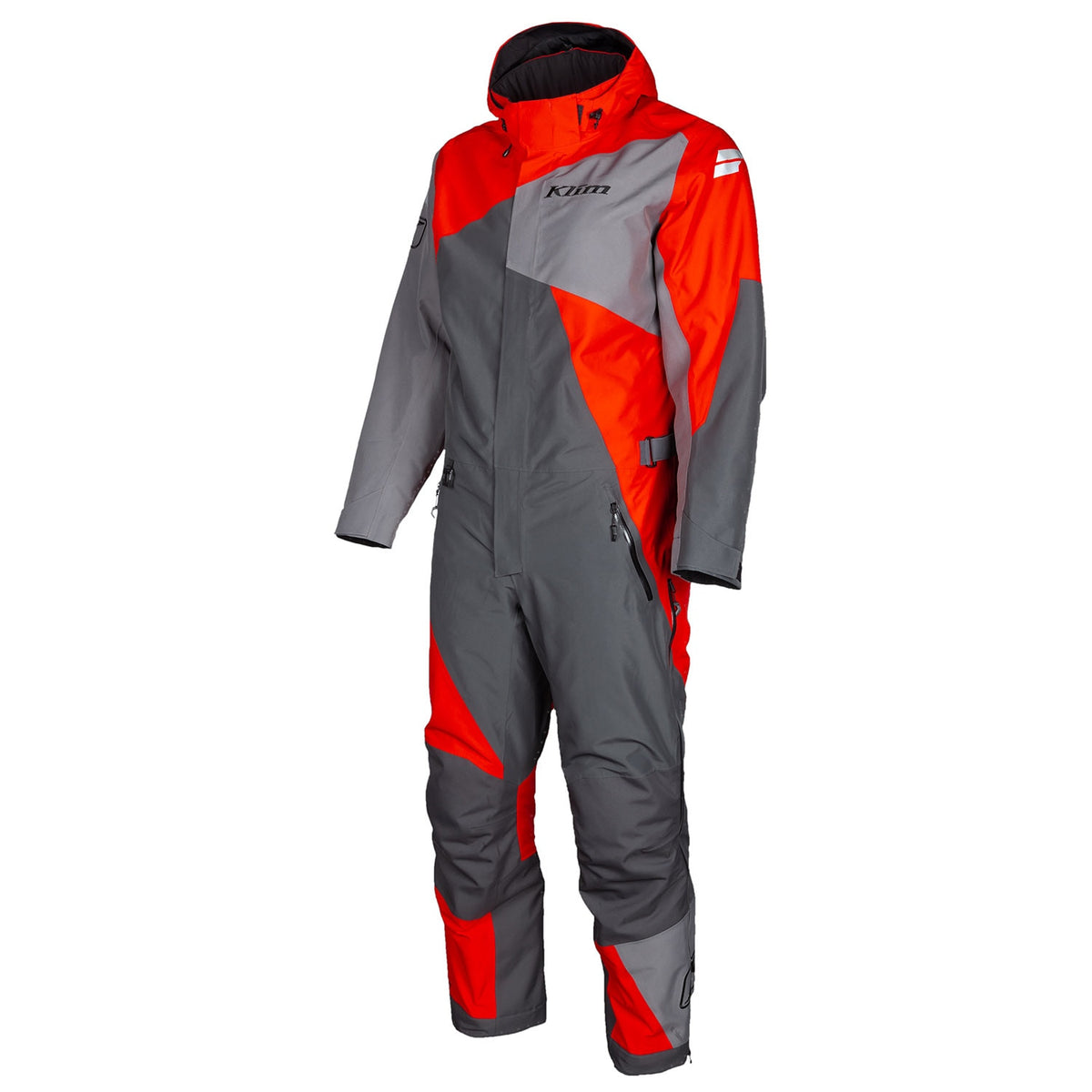 Railslide One-Piece - Asphalt - High Risk Red