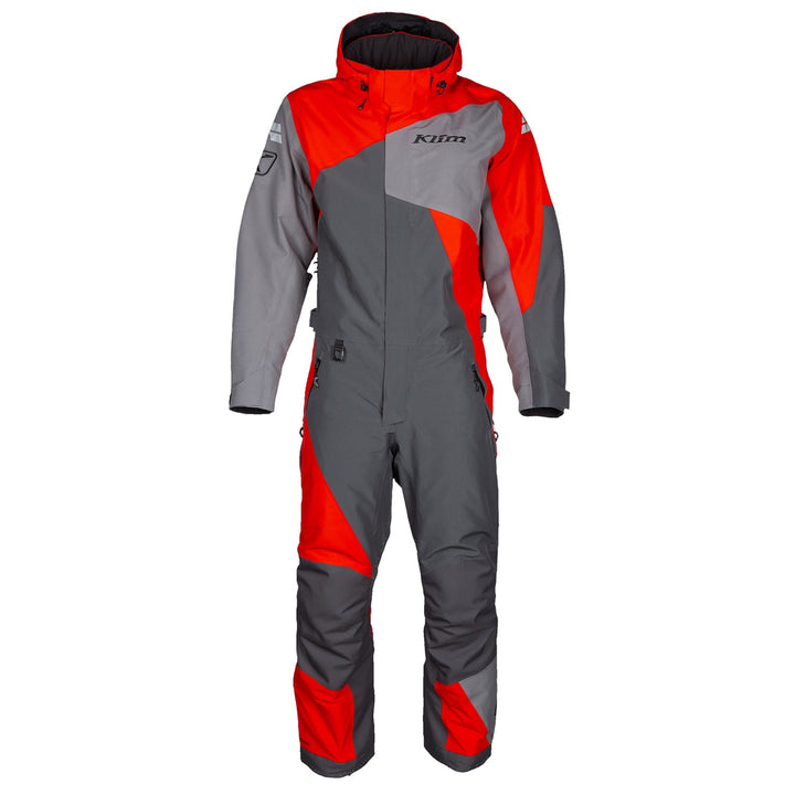 Railslide One-Piece - Asphalt - High Risk Red