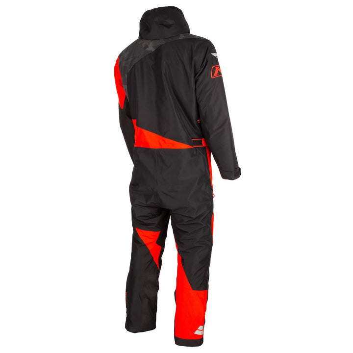 Railslide One-Piece - Black - Fiery Red